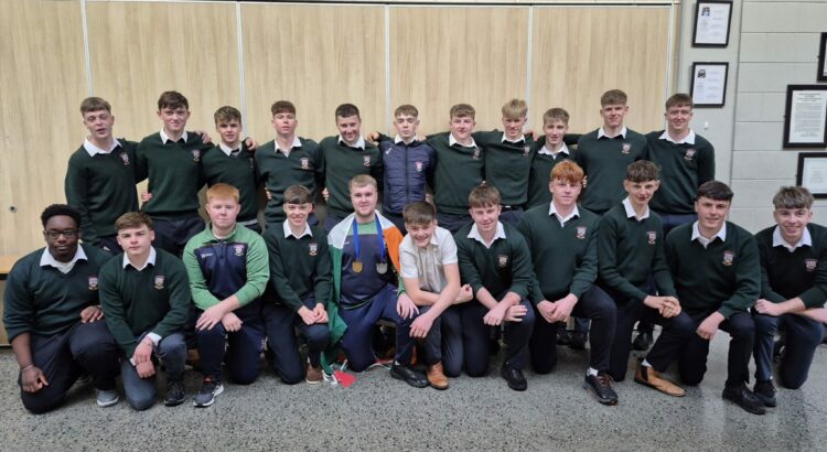 Aidan O' Hara and BCC friends and classmates